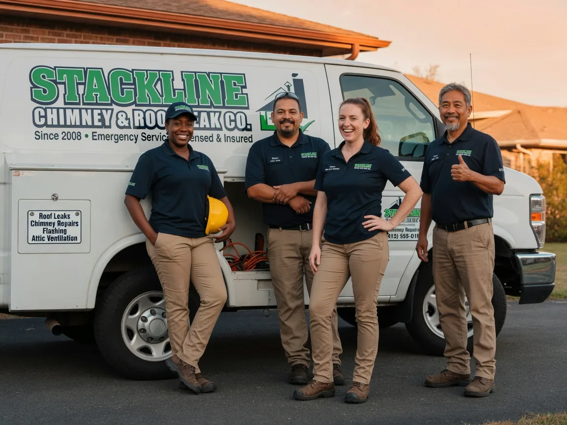Chimney flashing repair company in Virginia